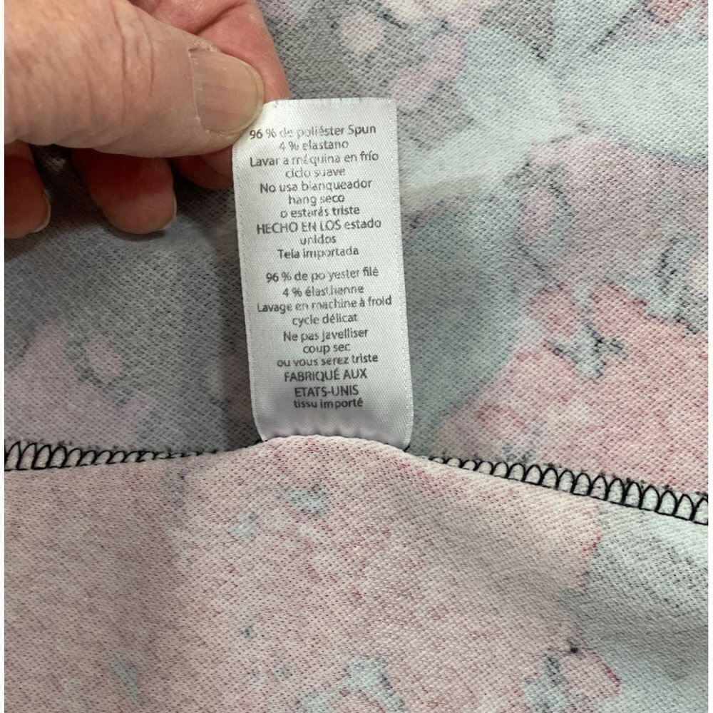 LULAROE "Simply Comfortable" Dress Size‎ Small Floral Multicolor Pockets Stretch - Picture 12 of 16